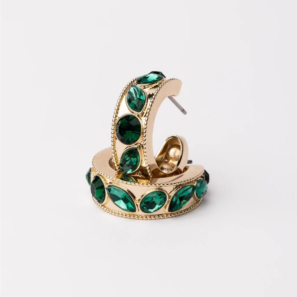 Michelle McDowell Camryn Emerald Earrings